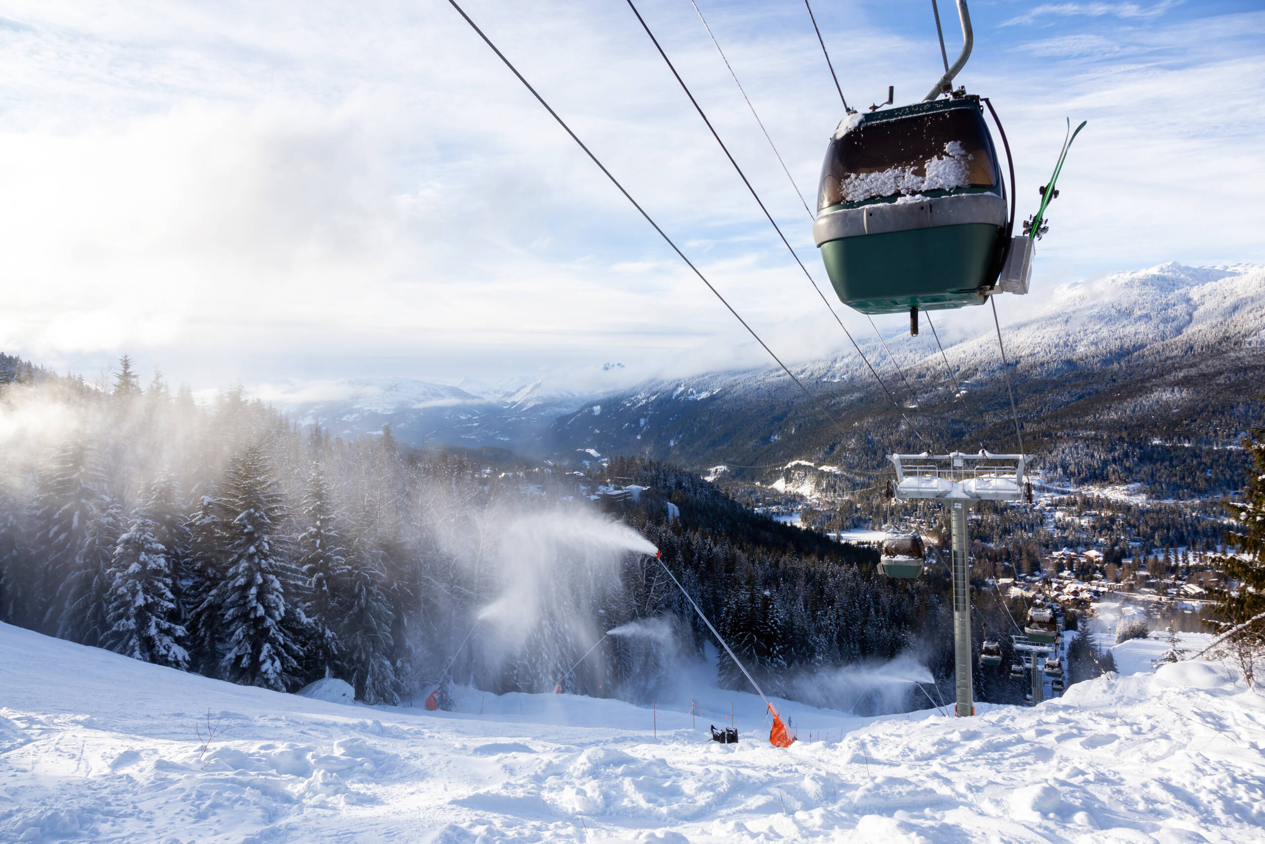 Snow, Slopes, and Skis